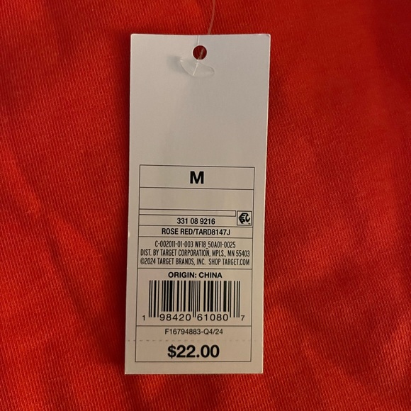 Wild Fable Red Off the Shoulder Bow Dress💋 - Picture 5 of 7